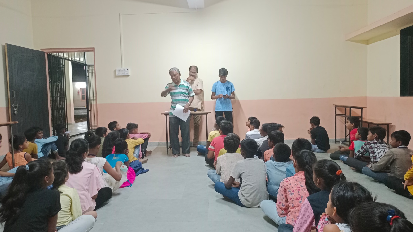 A village catechesis session