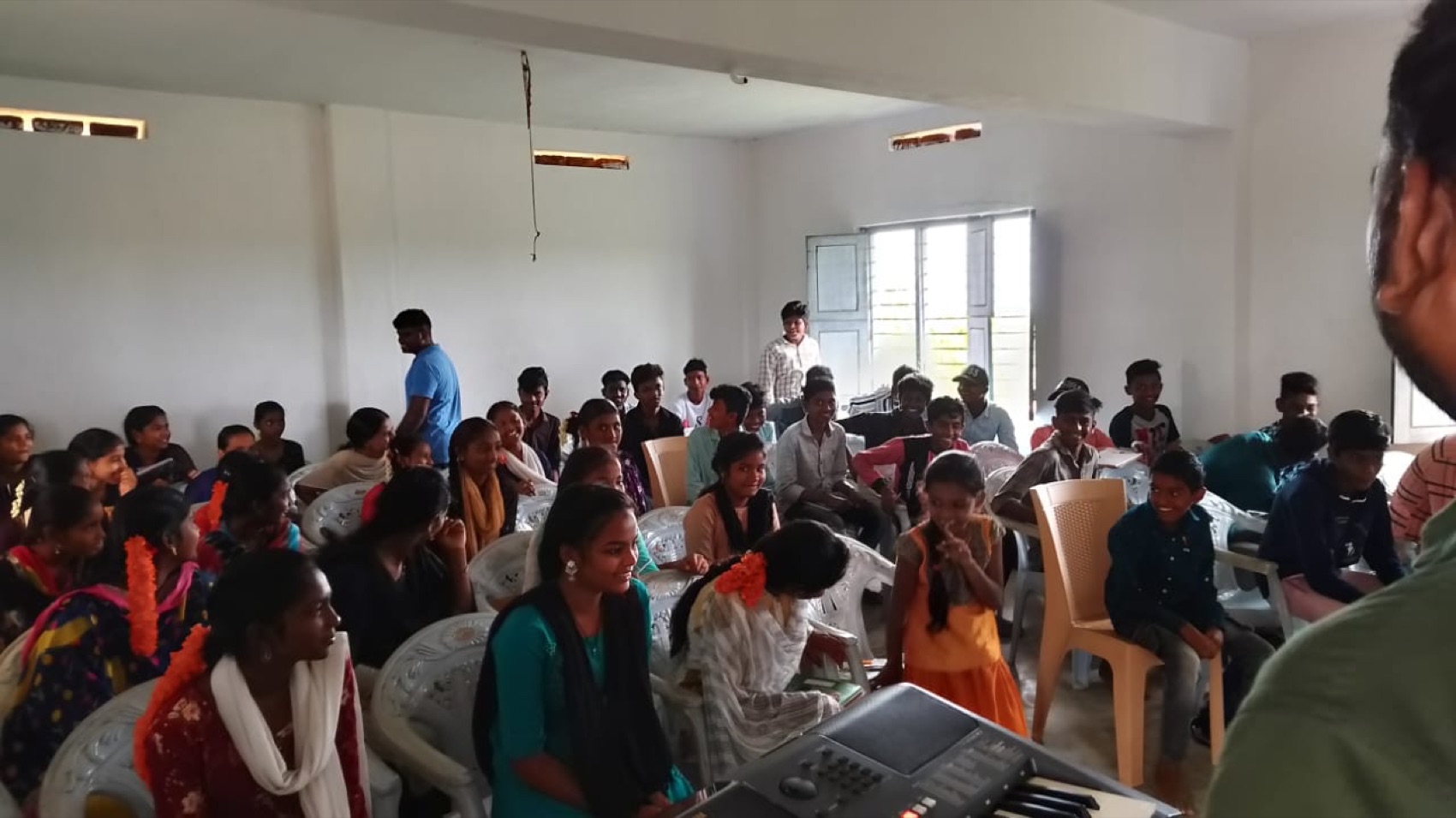 Learning together at the youth meet